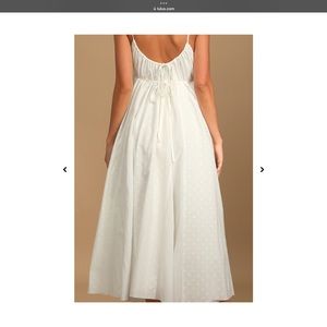 White Maxi Dress